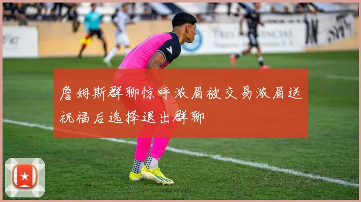 詹姆斯群聊惊呼浓眉被交易浓眉送祝福后选择退出群聊