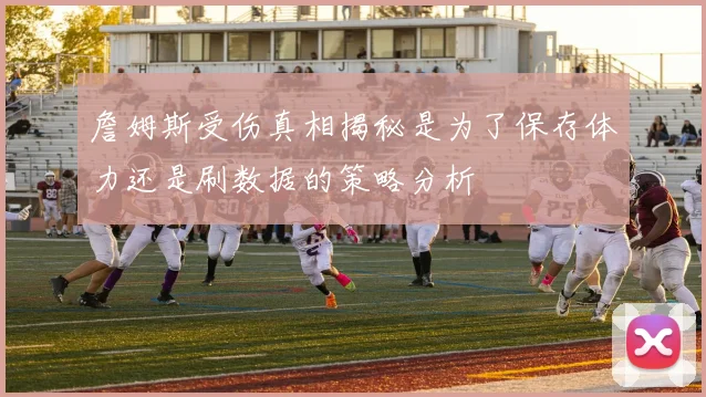 詹姆斯受伤真相揭秘是为了保存体力还是刷数据的策略分析